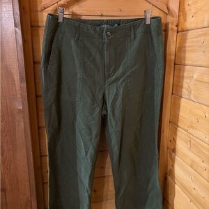 Ralph Lauren Forest Green Cropped Pants